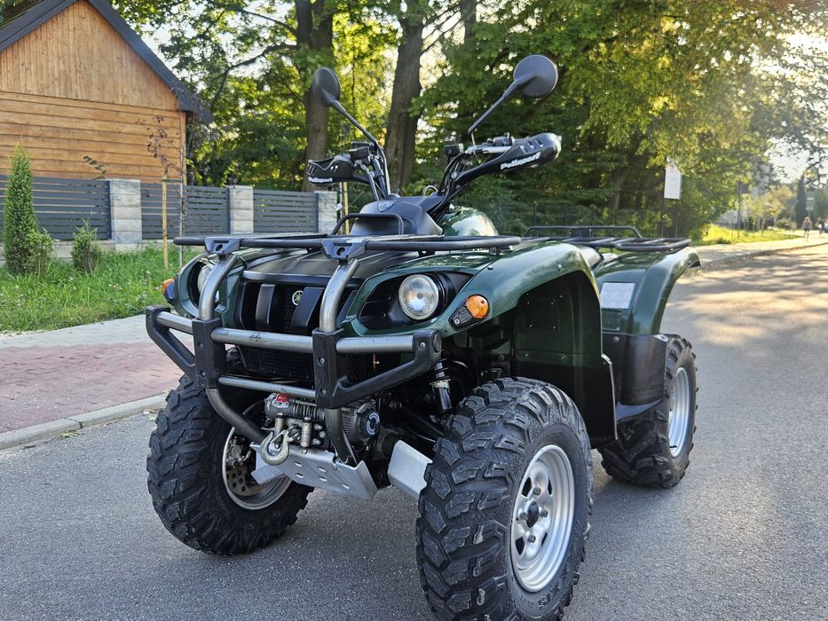 Yamaha grizzly 660 L7e Zadbana Wyciągarka Quad przeprawowy  Doposazony