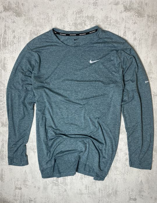 Бігова кофта Nike Running Dri-FIT лонгслів меланж