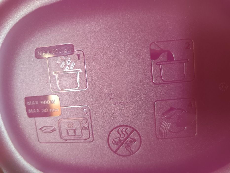 Tupperware Cozinhar Massa no microondas