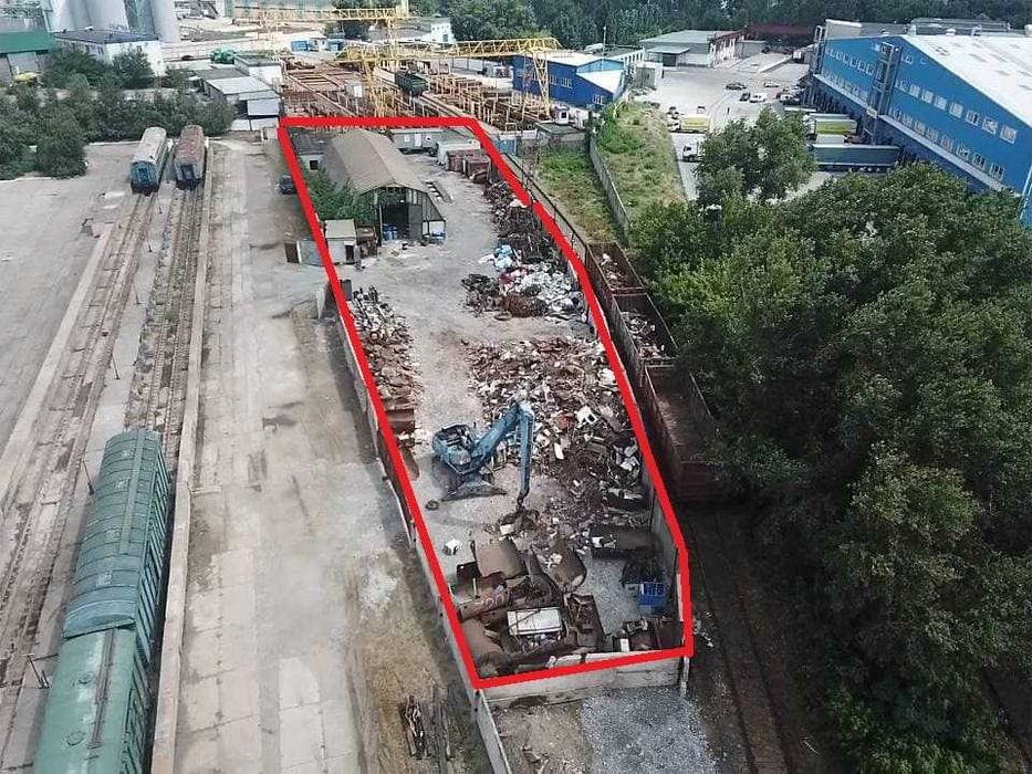 Промышленную базу Малиновского - Молодогвардейская, жд ветка