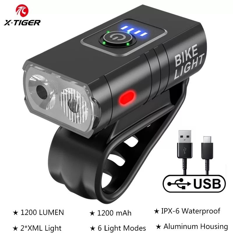 Luz Led Frontal bicicleta