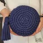 Torebka okrąglaczek Persian Bag/ Granatowa