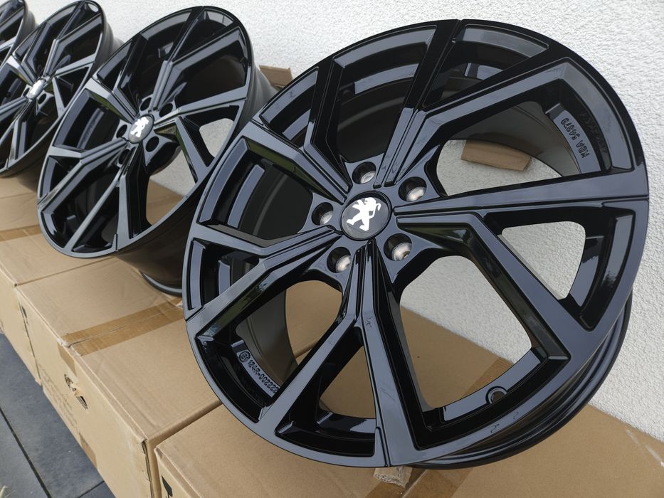 Peugeot 16 " Nowe 5x108 Partner 308 Rifter Felgi Czarne Alufelgi