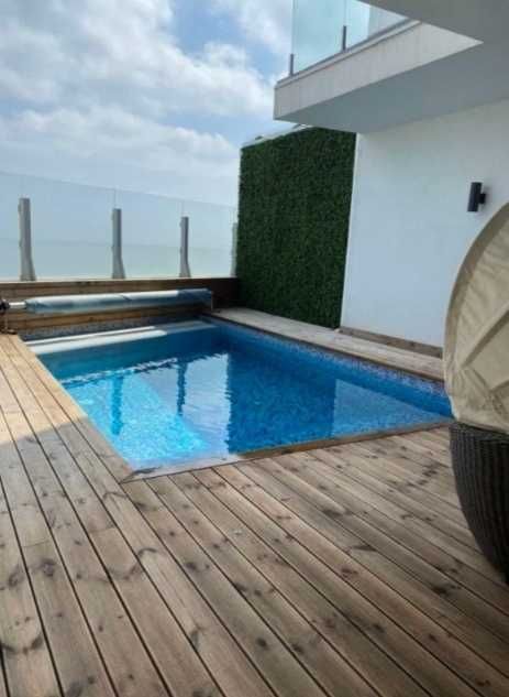 Стильный котедж у самого синего моря.