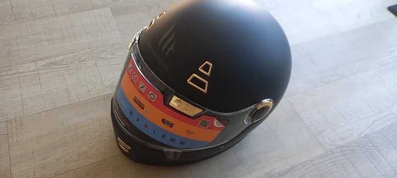 Capacete novo MT Jarama Solid A1 Black mate