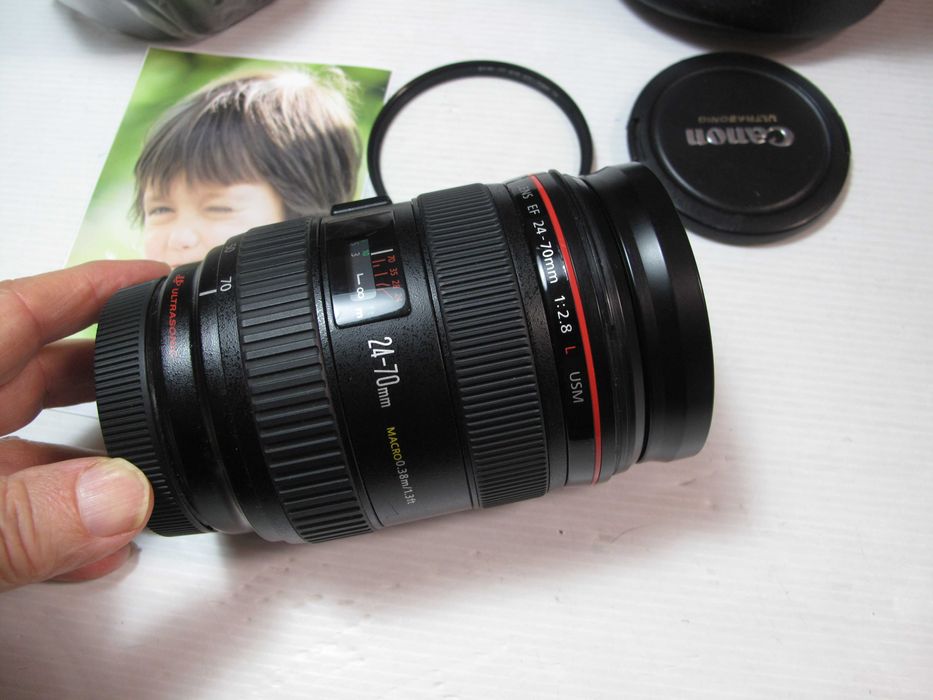 Canon 24-70 2.8 L Igual a NOVA - Ver fotos e descrição