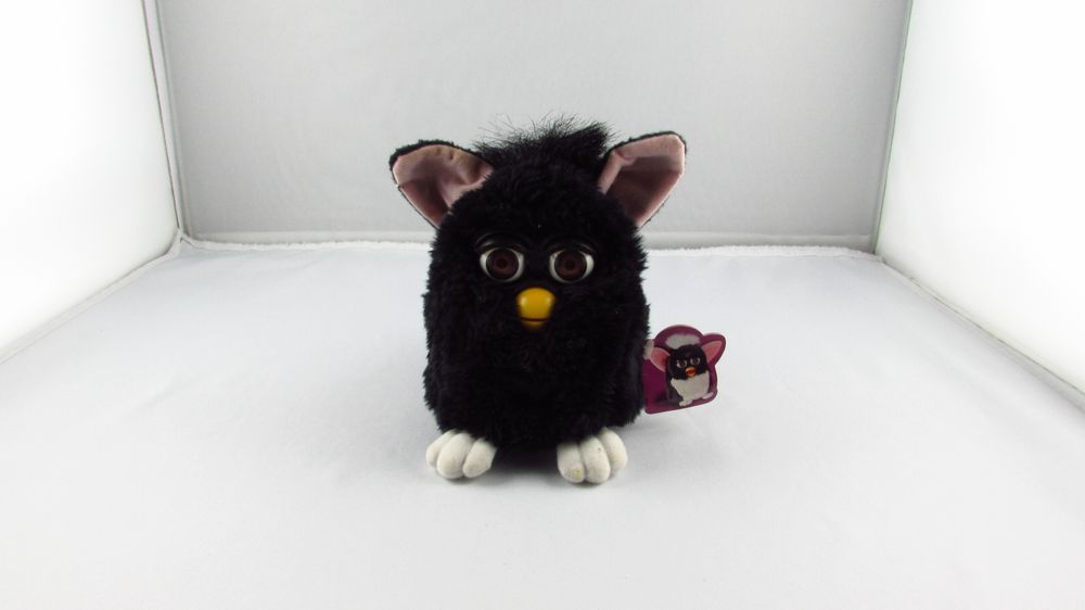 TIGER - Furby 1999 r. Czarny Kolekcjonerska zabawka