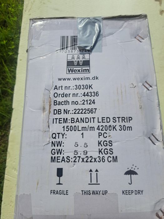 Taśma LED 30m na bębnie