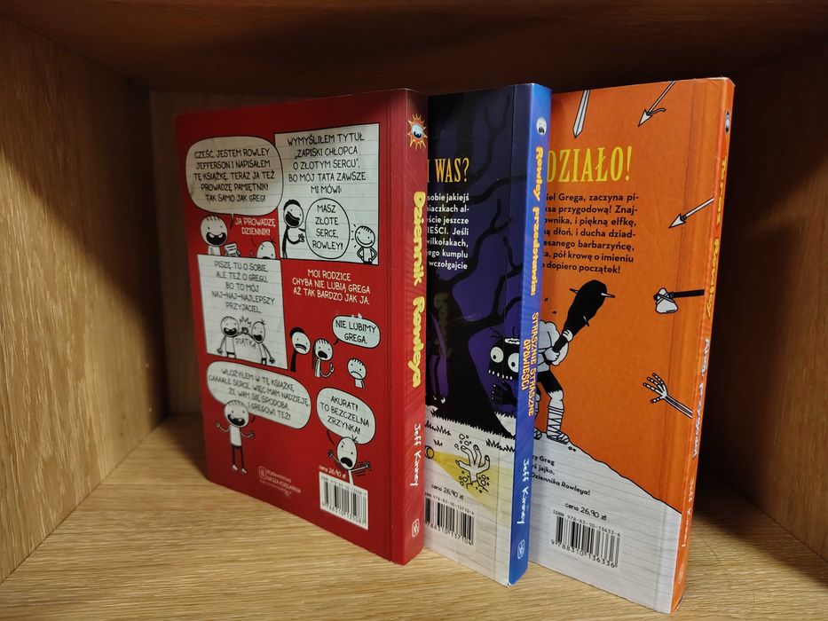 TANIO Dziennik Rowleya; Strasznie Straszne Opowieści; Ahoj, Przygodo!