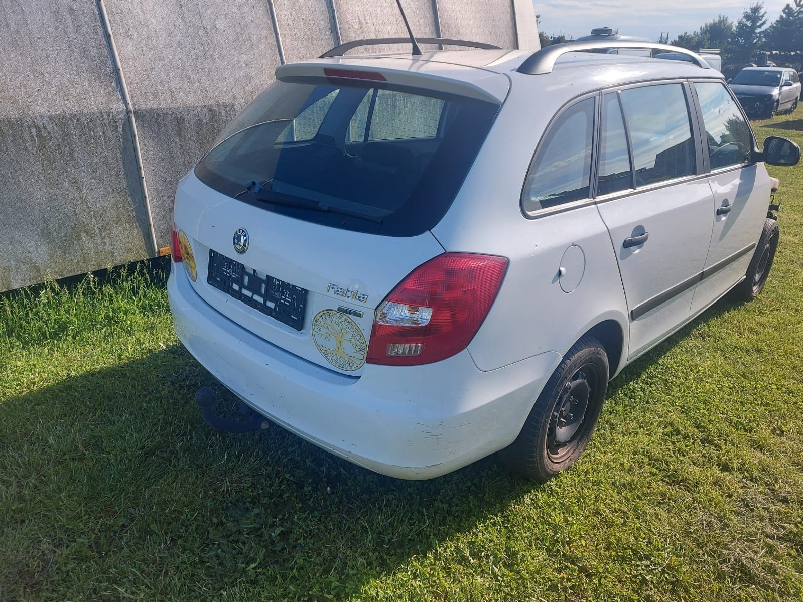 Skoda Fabia II 2 2012r lampy  tył lewa i prawa