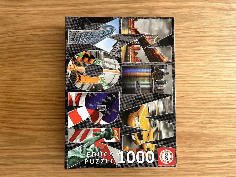 Puzzle Educa 1000 Peças - NY - Completo