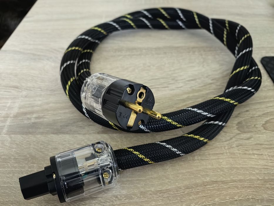 Rewelacyjny Kabel zasilający Hi-END 1.5m Wtyk EU