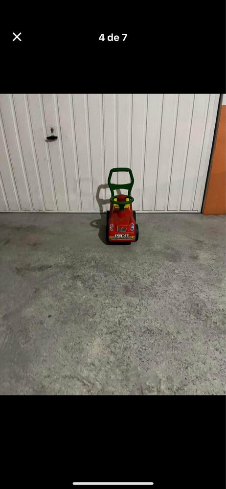 Carrinho sem pedal
