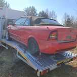 Astra G cabrio bertone irmscher w kolor Z 79U  wszystkie części