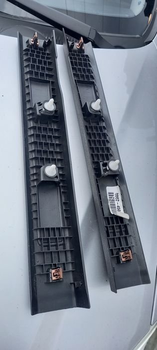 Накладки порога передние FORD FUSION, идеал