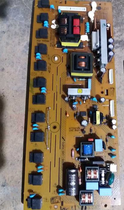 Fonte de alimentação e altifalantes tv Phillips 32