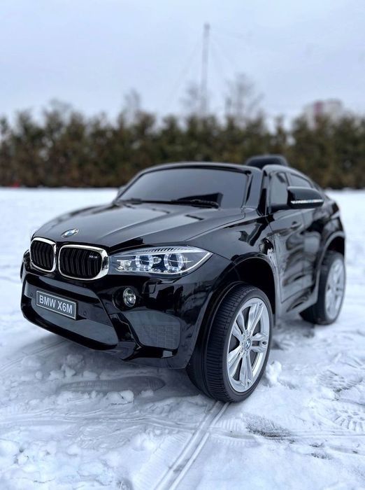 Дитячий електромобіль BMW X6M premium чорний