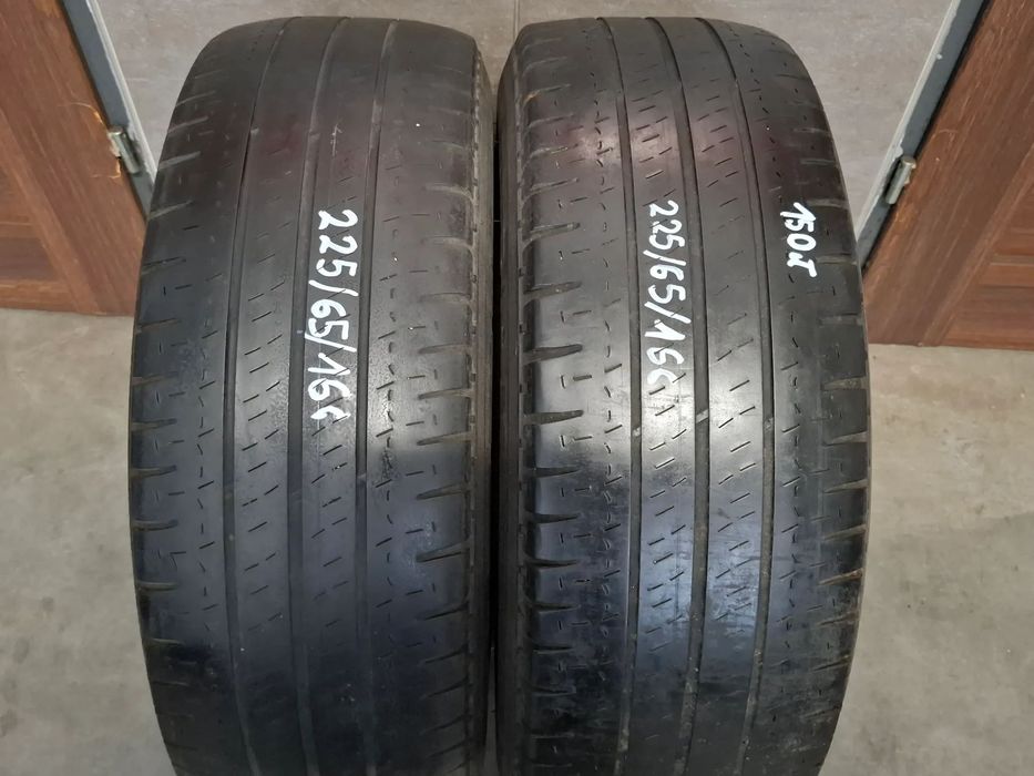 2x Opona lato Michelin Agilis 225/65 R 16 C 2019 rok bieżnik po 4 mm