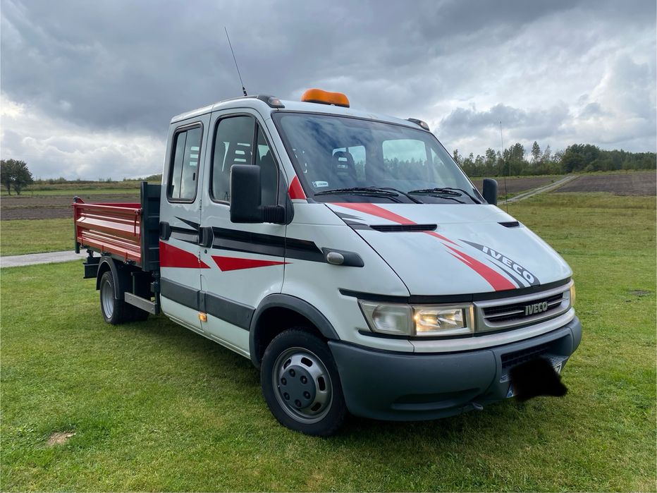 Iveco daily 35c14 wywrotka kiper 7os brygadowka 3.0 nowy wywrot