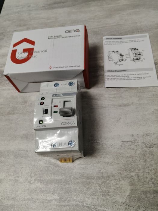 Перемикач вводу резерву АВР GEYA G2R-63A