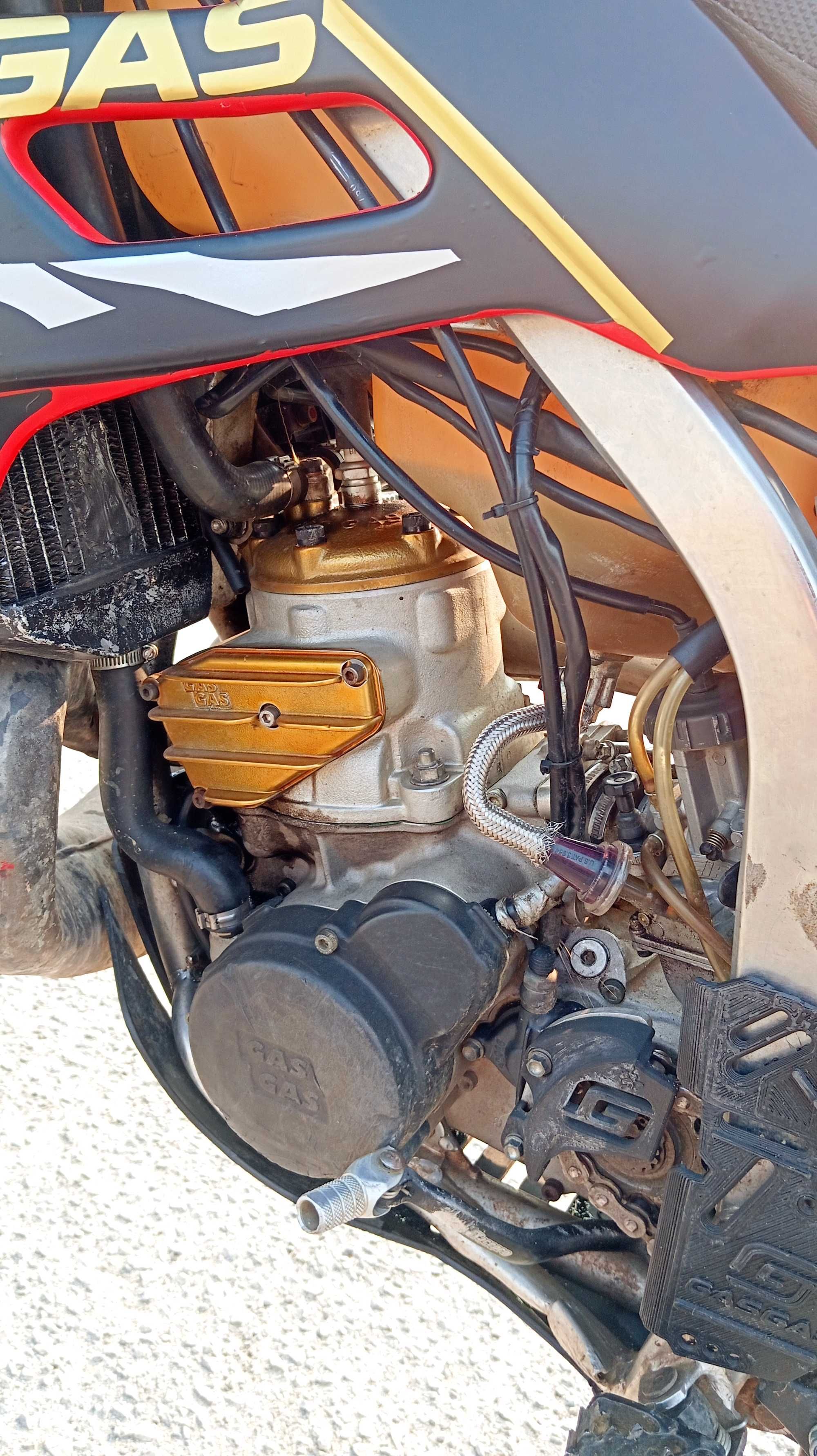 Troco Gasgas EC250 Chave Bateria e ventoinha