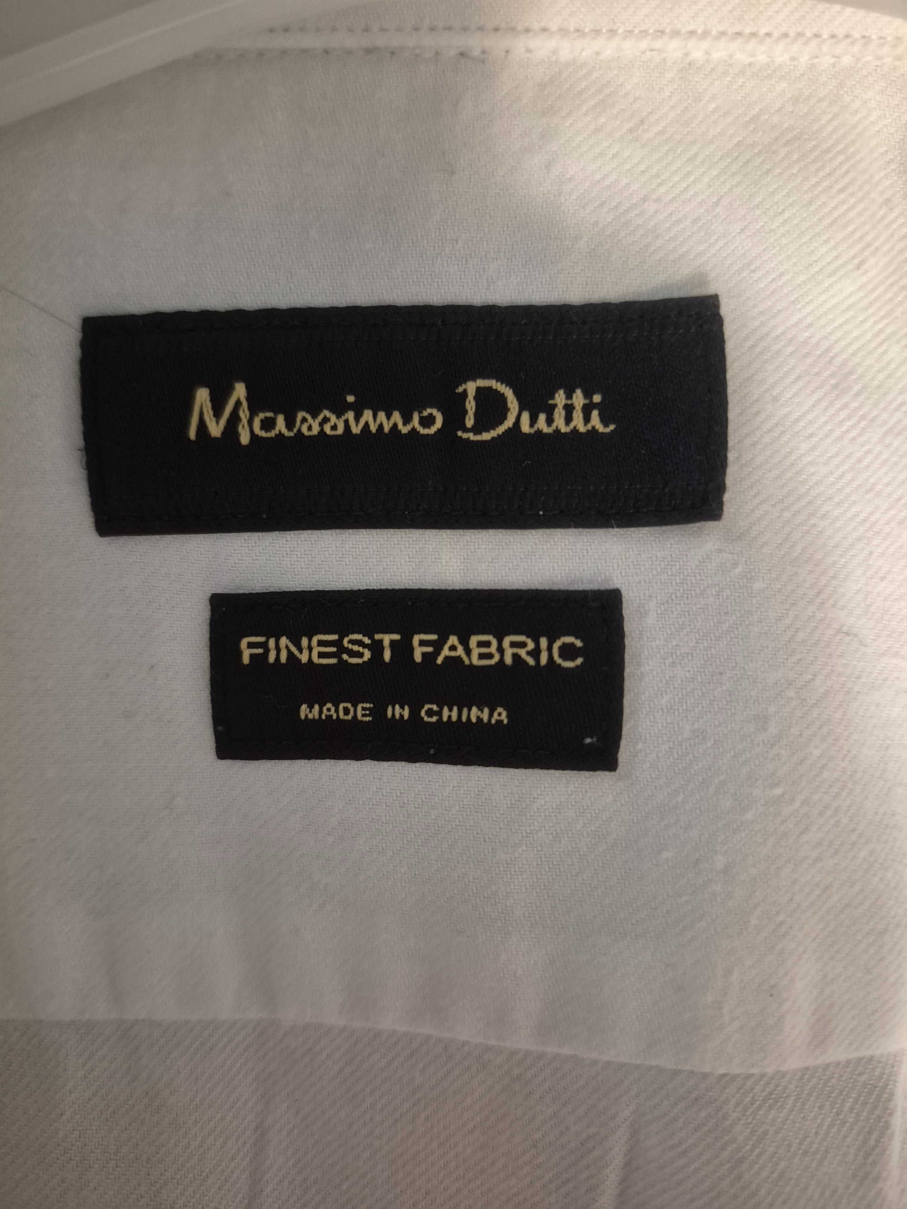 Męska biała koszula Massimo Dutti rozm.M