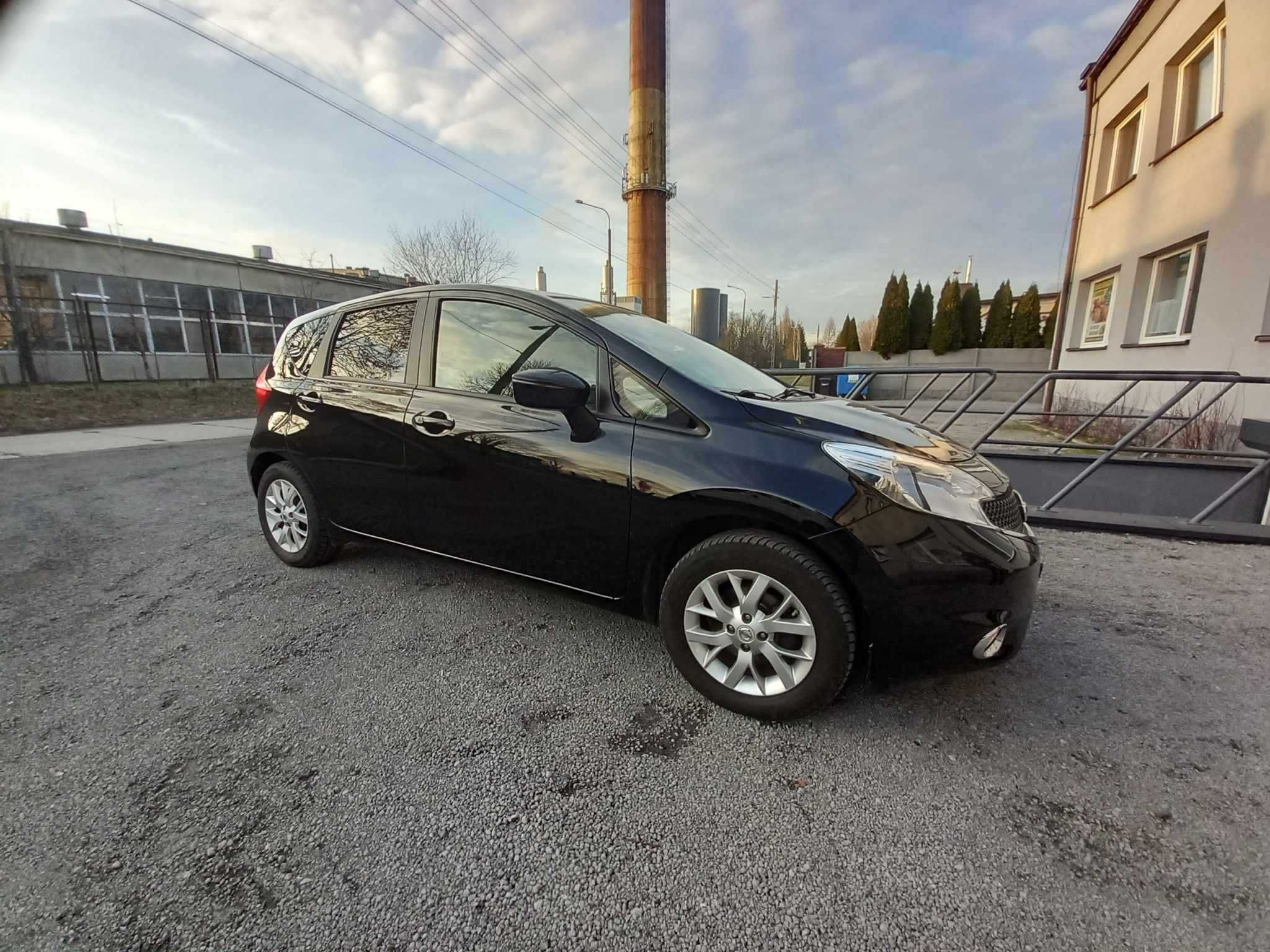 Nissan Note 2014 Czarna Perła Idealna