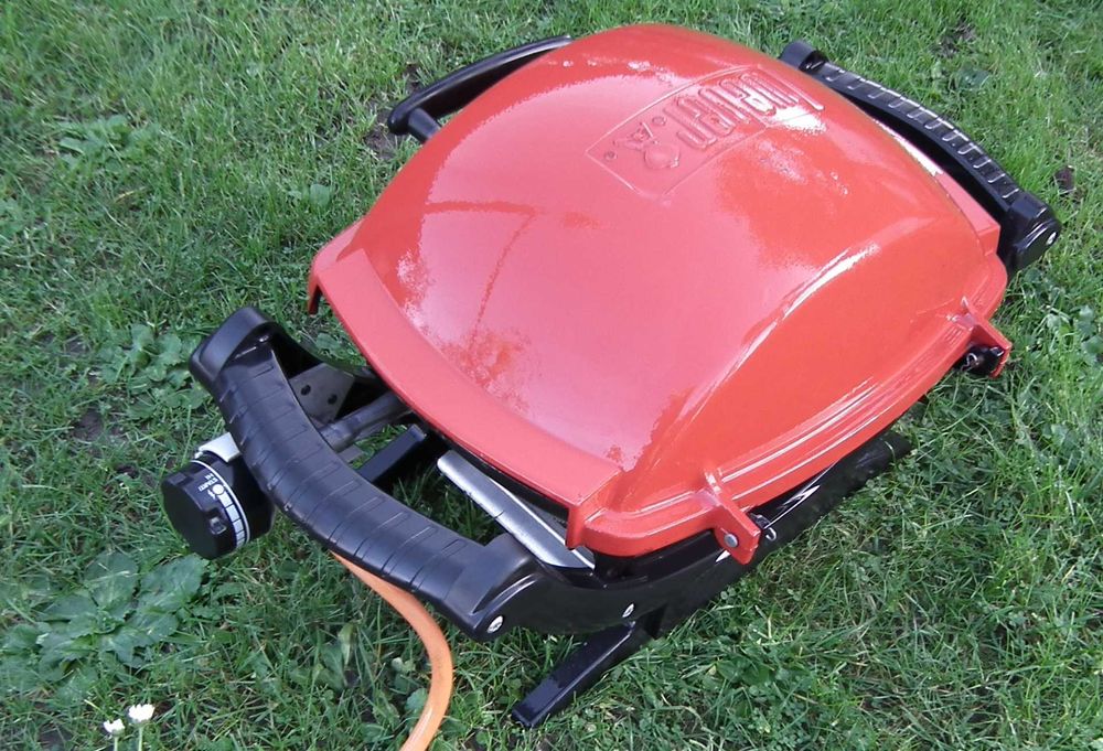 Weber grill gazowy mobilny camping kamper