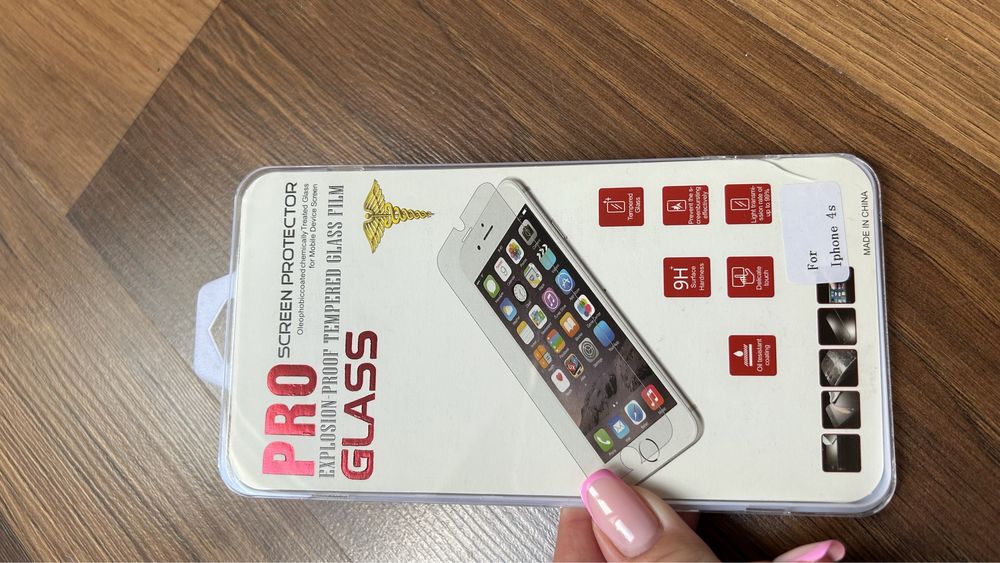 Szkło ochronne na ekran Iphone 4s