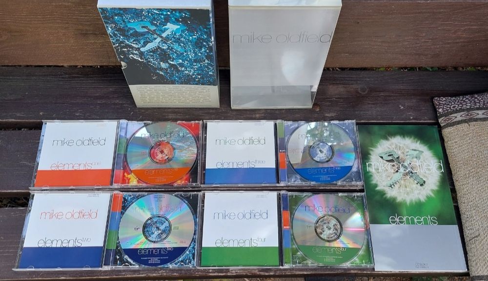 Mike Oldfield - ELEMENTS (4CD Box Set 1993) VG+++ UNIKAT!