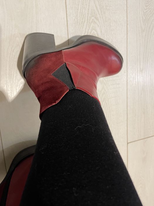 Ботики кожа натуральная, размер 40