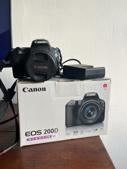 Canon 200d com lebte 18-55