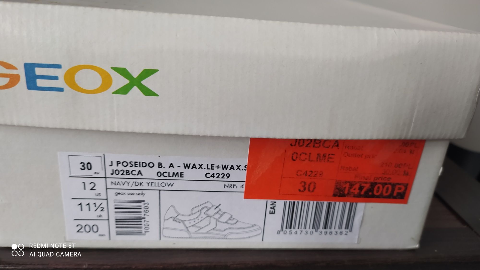 Buty  półbuty Geox rozm 30