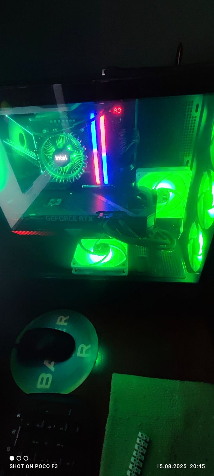 ASUSROGStrix3070Ti(16000гр)ddr5 lexar+evga(6500)