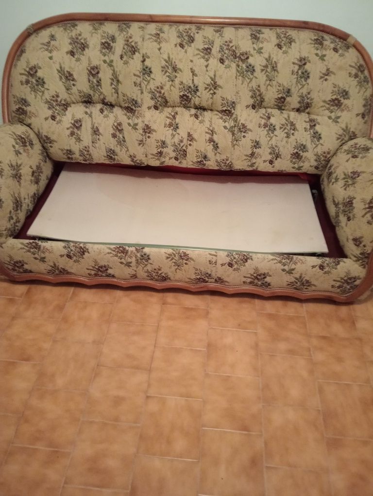 Sofá cama estilo Luix XV