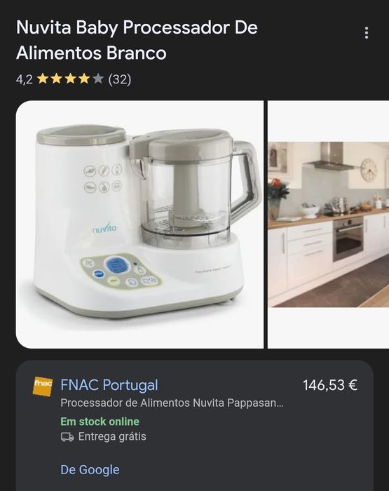 Processador comida bebé