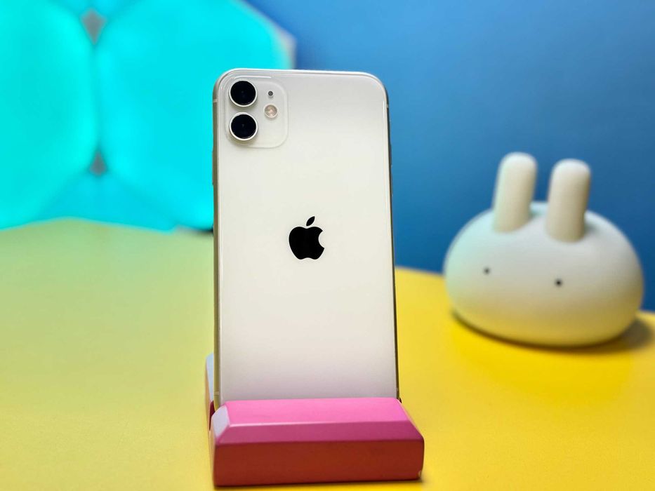 Смартфон Apple iPhone 11 128GB White (148852) Б/У З ГАРАНТІЄЮ