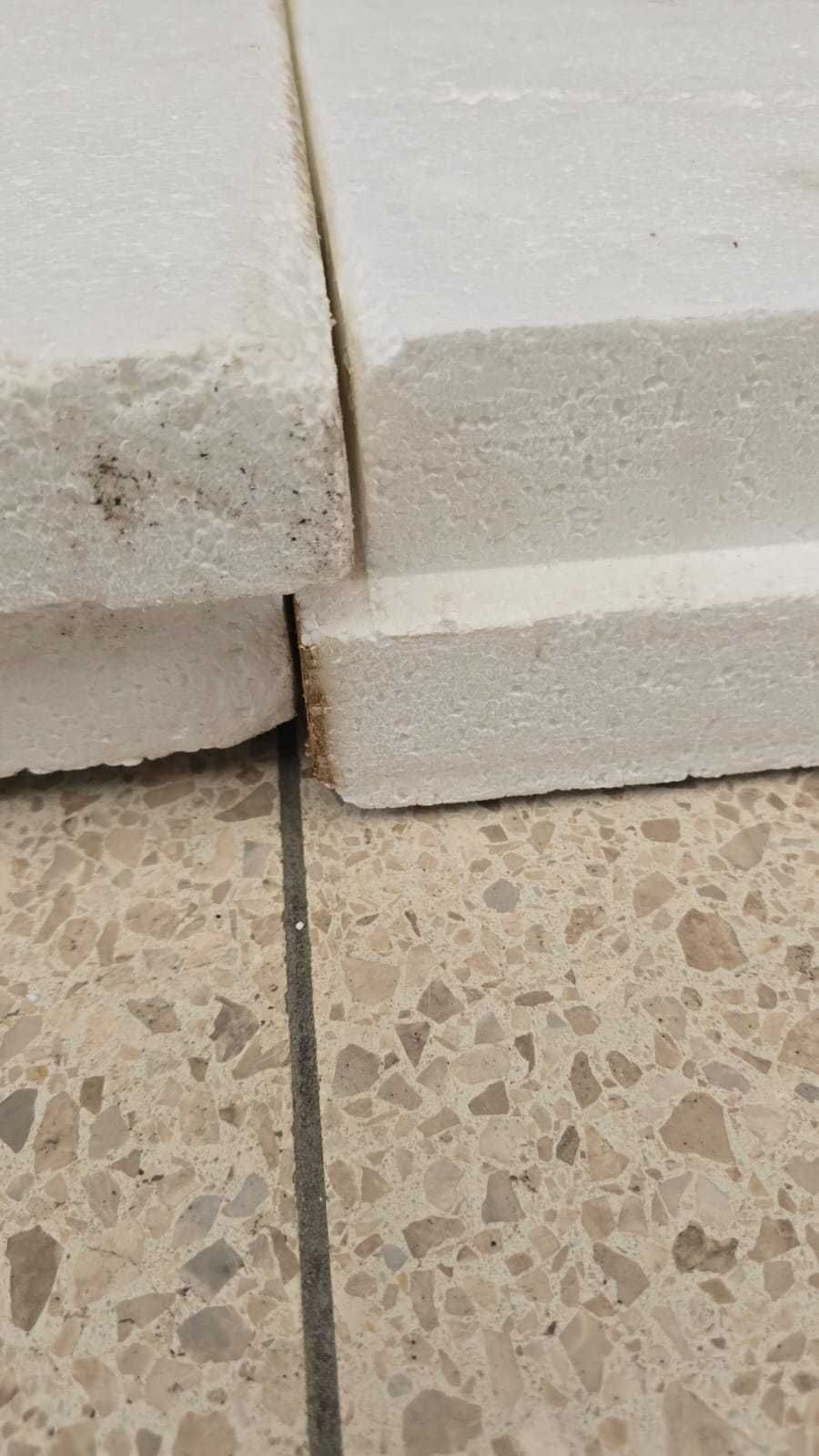 Styropian dach podłoga 120cm na 120cm  fasada