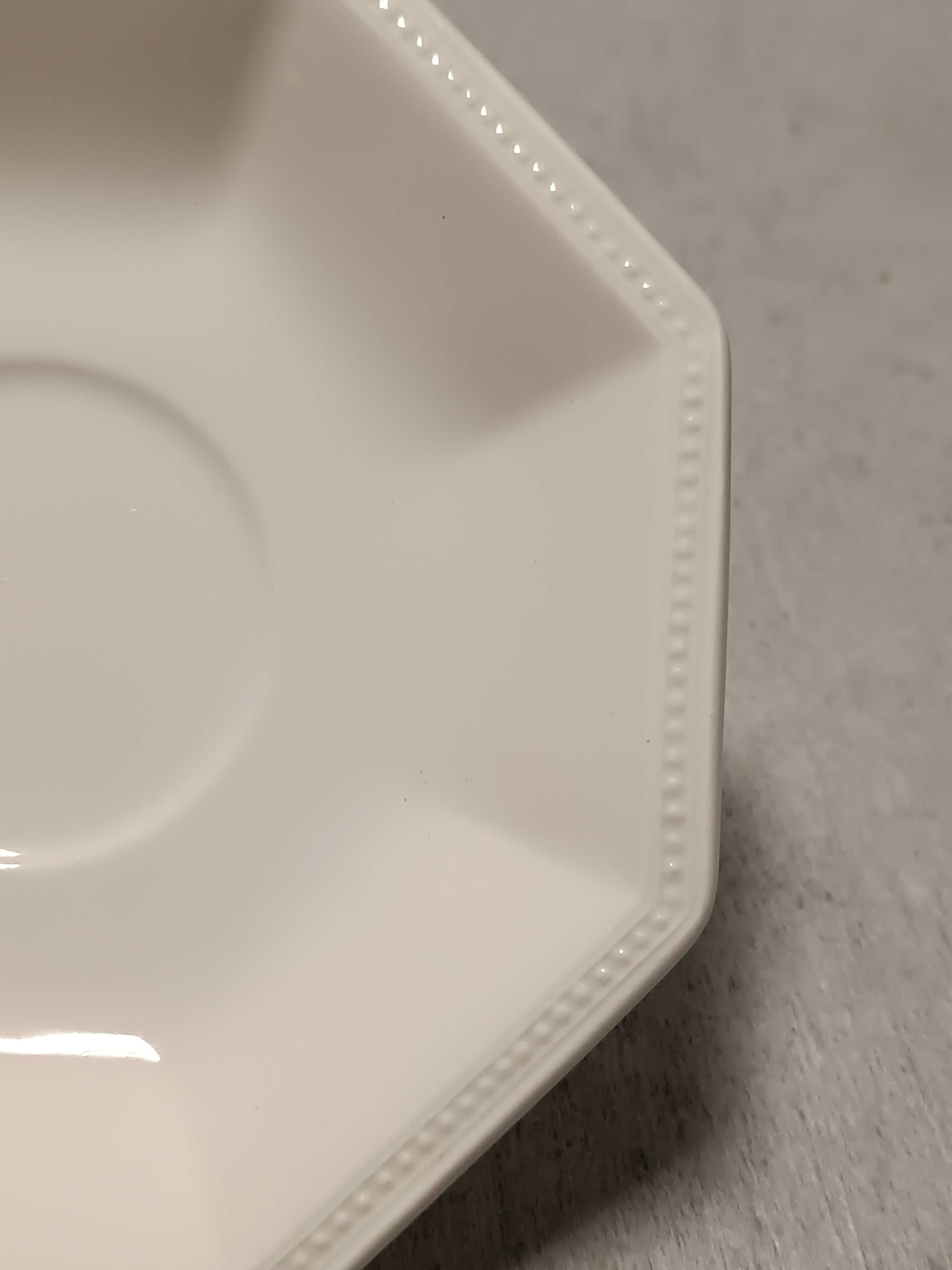 Johnson Brothers Heritage White Ironstone Filiżanka Biały Duet Anglia