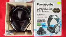 Bezprzewodowe 100m słuchawki Stereo + Surround Panasonic RP-WF950