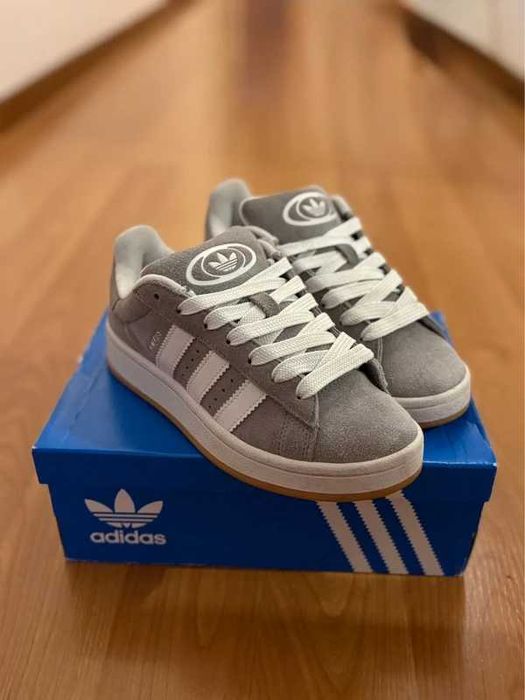 Buty meskie Mokasyny adidas_Campus_TL_szary R.38