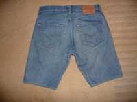 Spodenki szorty LEVIS 501 S W30=41/49cm jeansy
