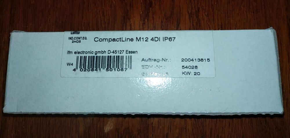AS-интерфейс модуль CompactLine IFM AC2457