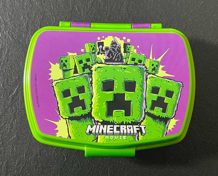 Minecraft Lunchbox śniadaniówka pojemnik chlebak pudełko na kanapki