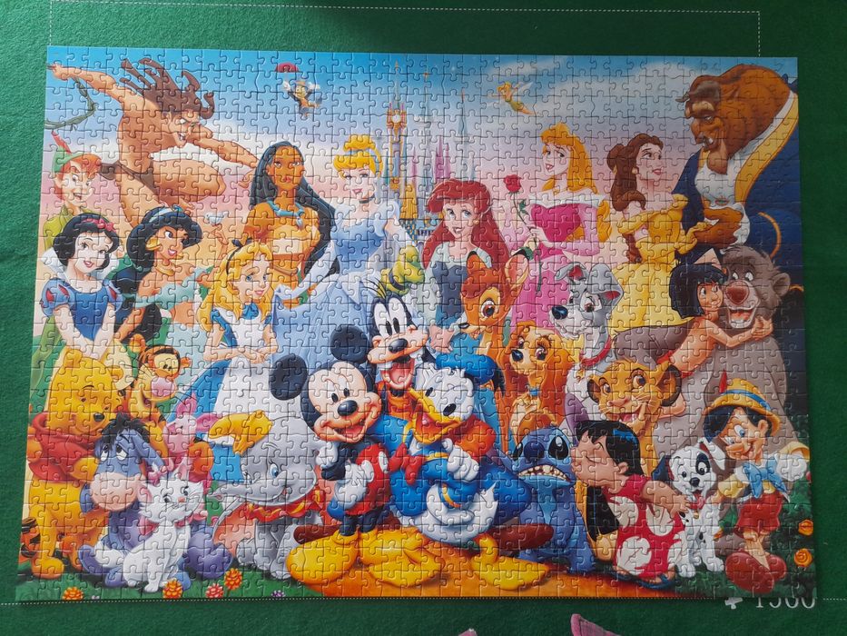 Puzzle de 1000 peças da Disney