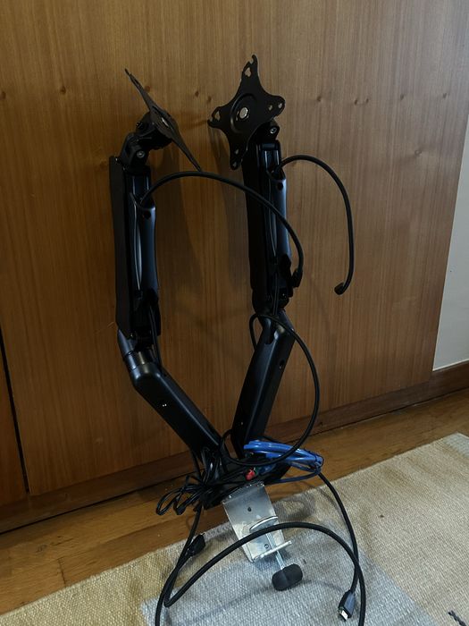 Pack 2x Samsung 24” F24T350FHR + Suporte Dual + HDMI | Para Trabalho