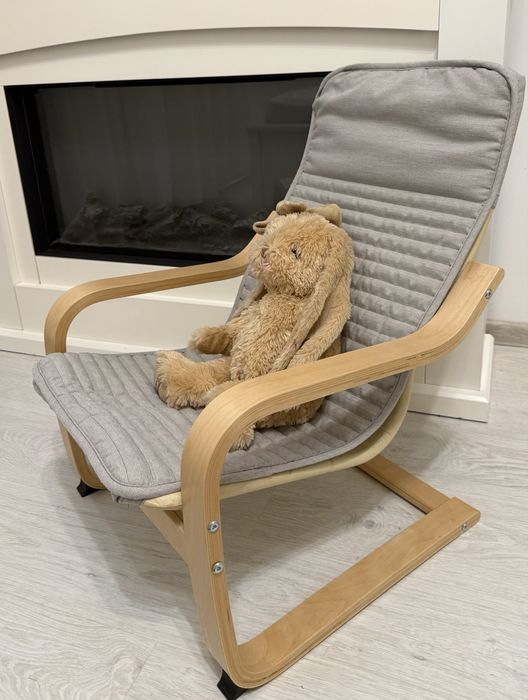 Крісло дитяче ікеа поенг