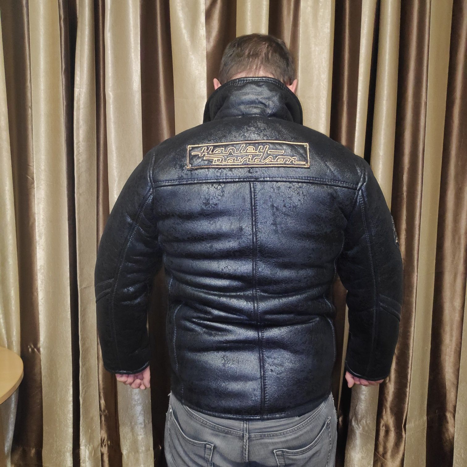 Дубленка курточка куртка 50-52 размер м M Harley Davidson байкер