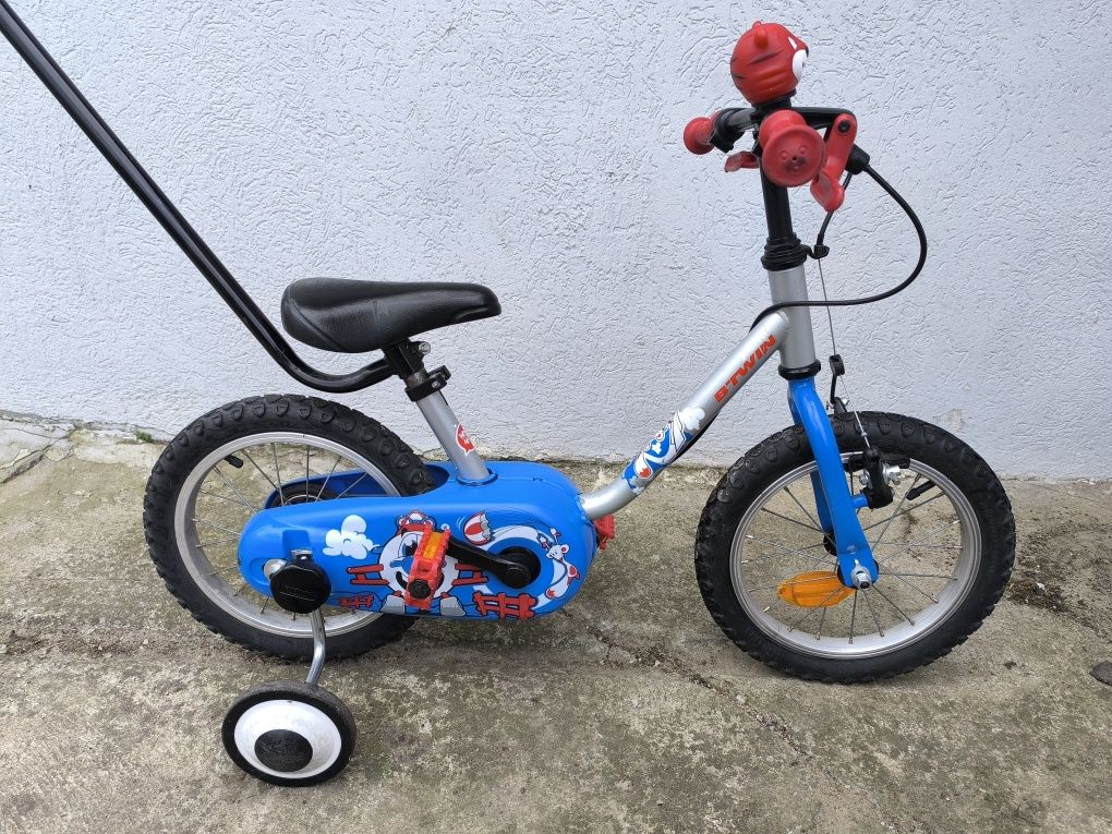 Rower 14" B TWIN piękny super stan kółka boczne