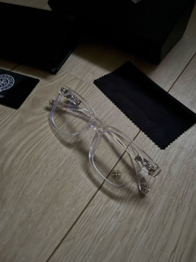 Oculos transparentes Chrome Hearts